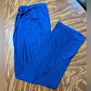 Blue men’s soft lounge pants